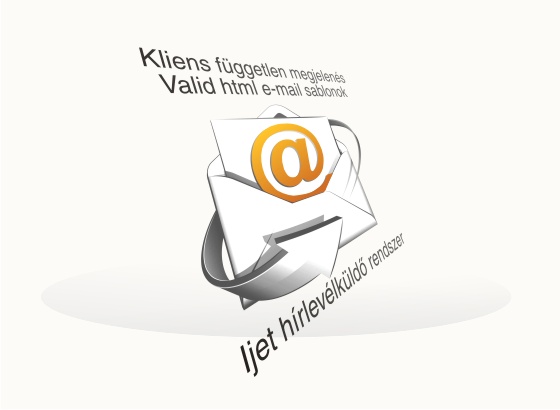 Kliens független megjelenés, valid html e-mail sablonok, Ijet hírlevélküldő rendszer